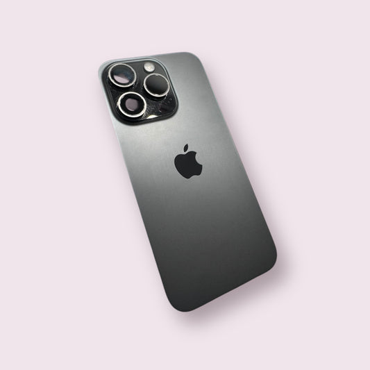 Genuine Apple iPhone 15 Pro Rear Glass Battery Cover Back Housing - Genuine Pull Part - Grade A