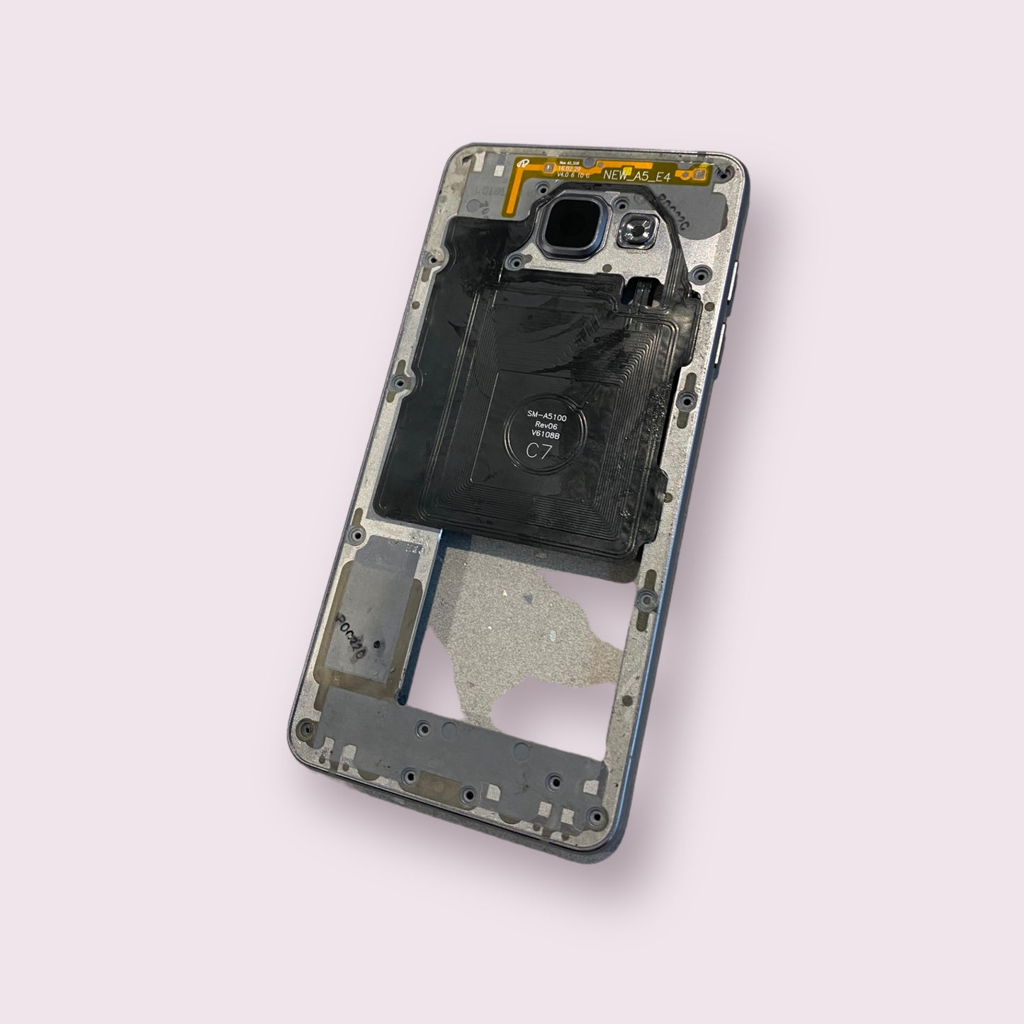 Samsung Galaxy A3 SM-A310F Mid frame centre bezel - Genuine Pull Part - Grade B