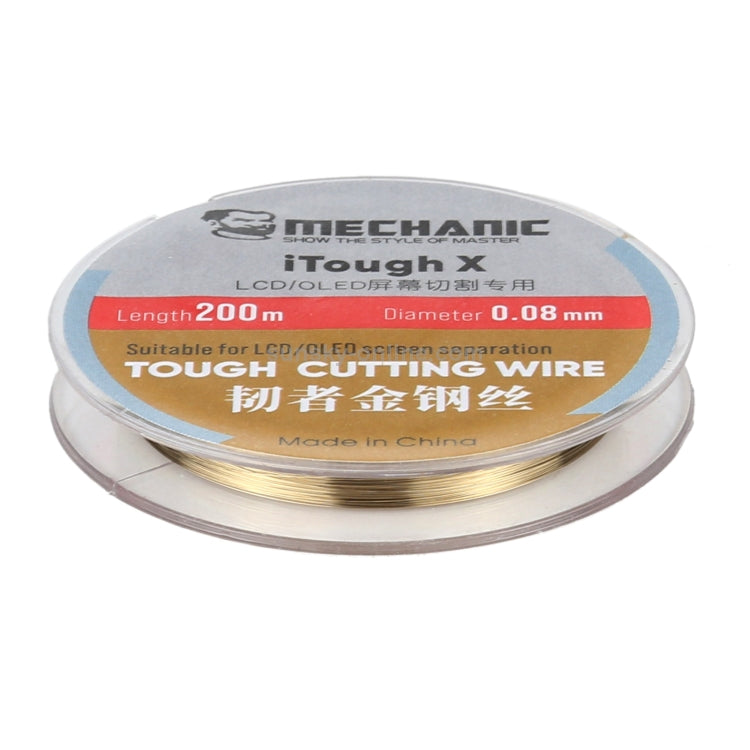 Mechanic iTough X steel cutting wire for phone screen LCD OLED refurb