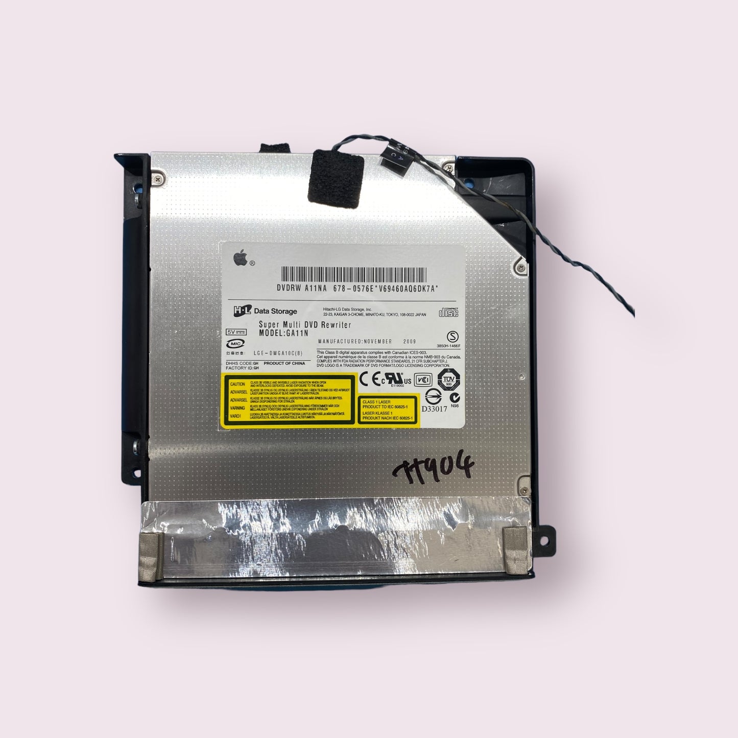 Apple iMac 21.5" 27" DVDRW GA11N 678-0576E multi dvd rewriter A1311 A1312 - Genuine Pull Part