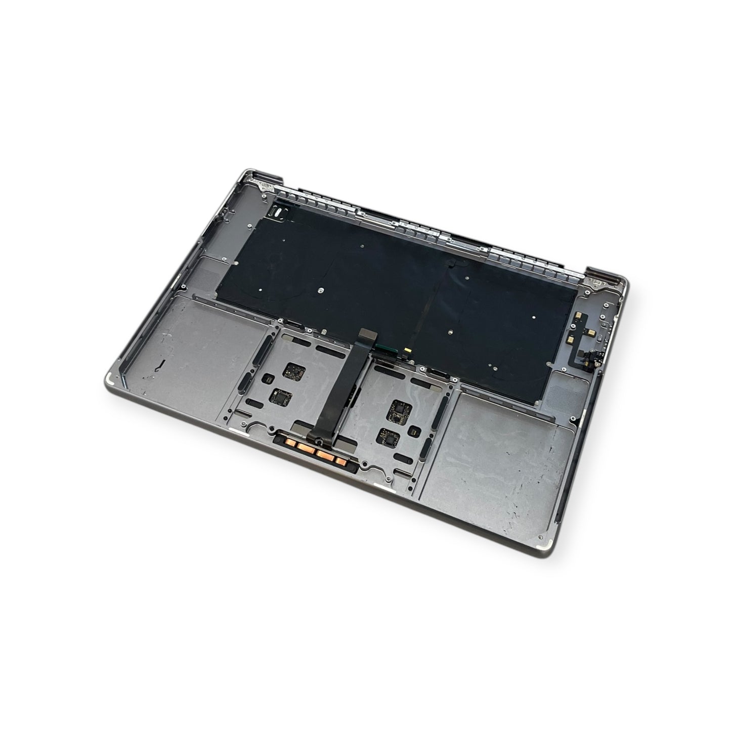 Palmrest UK keyboard for Apple MacBook Pro A2485 16" 2021 M1 With Touchpad Space Grey - Genuine Pull Part