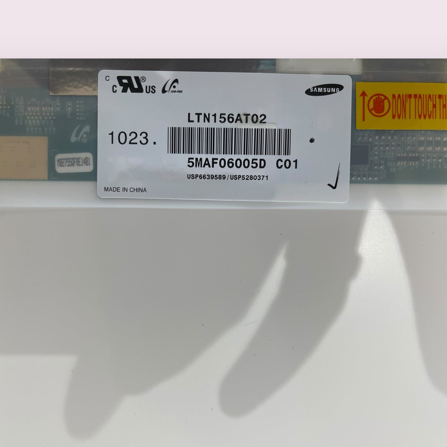 LTN156AT02 15.6" Laptop LCD Screen Display LVDS Panel Matte - USED