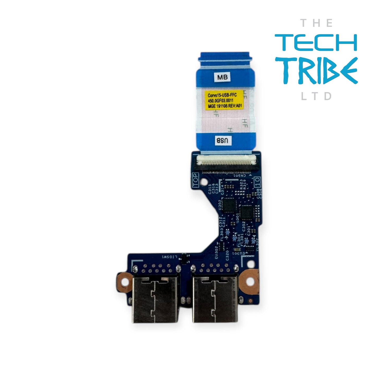 HP Pavilion 15-DQ DQ1004na Dual USB Sub Board 455.0GC04.0001 - Genuine Pull Part