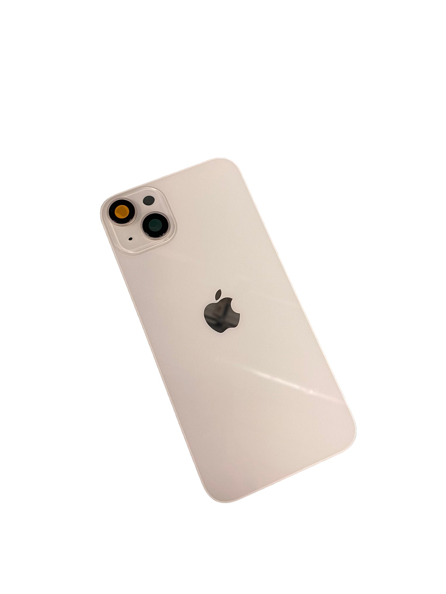 Brand New Back Cover Glass With Iron Plate Magsafe Magnetic Metal Ring Replacement For iPhone 14 Plus Rear Door Housing Repair Part