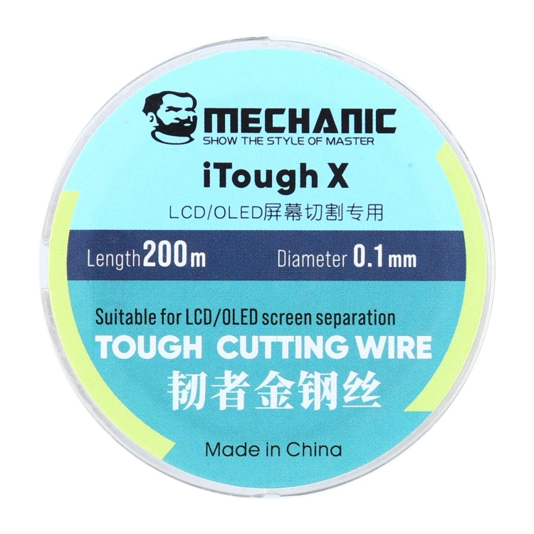 Mechanic iTough X steel cutting wire for phone screen LCD OLED refurb