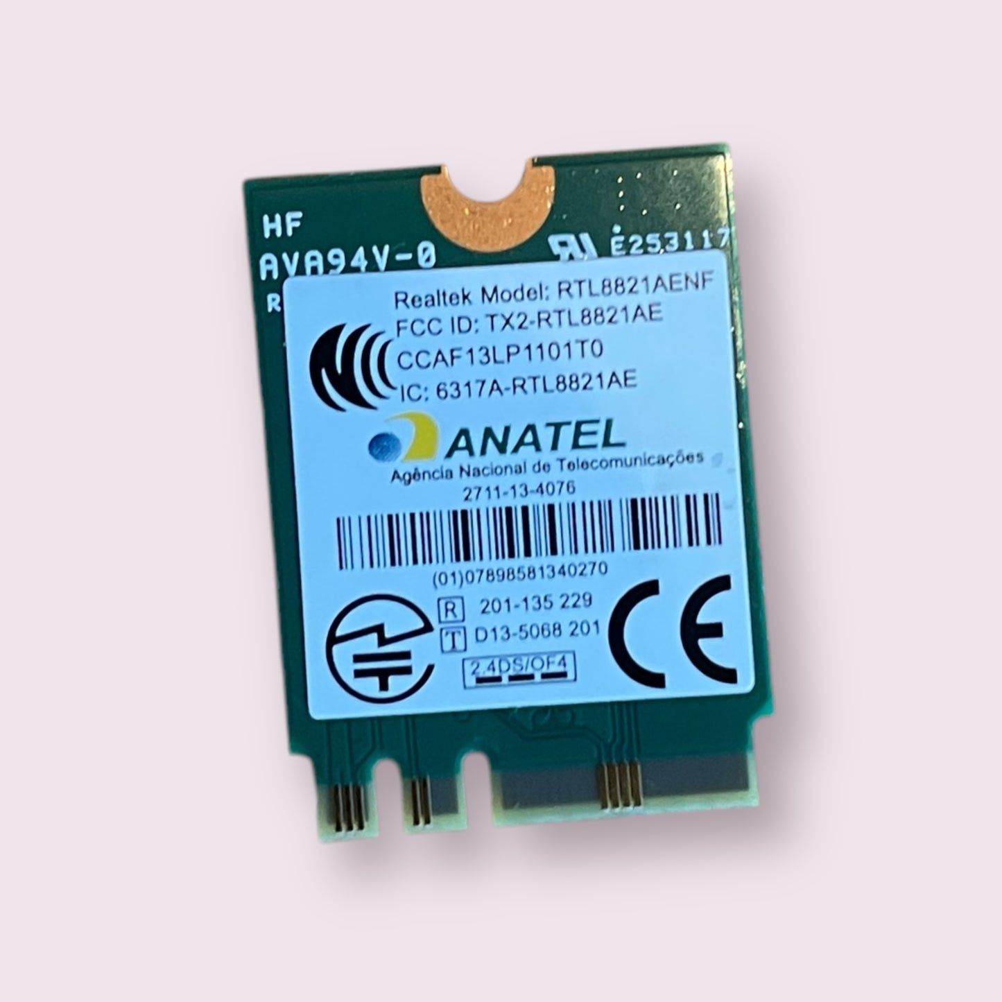 Lenovo Ideapad 320-14IAP WIFI Card replacement SW10A11648 RTL8821AENF- Genuine Pull Part