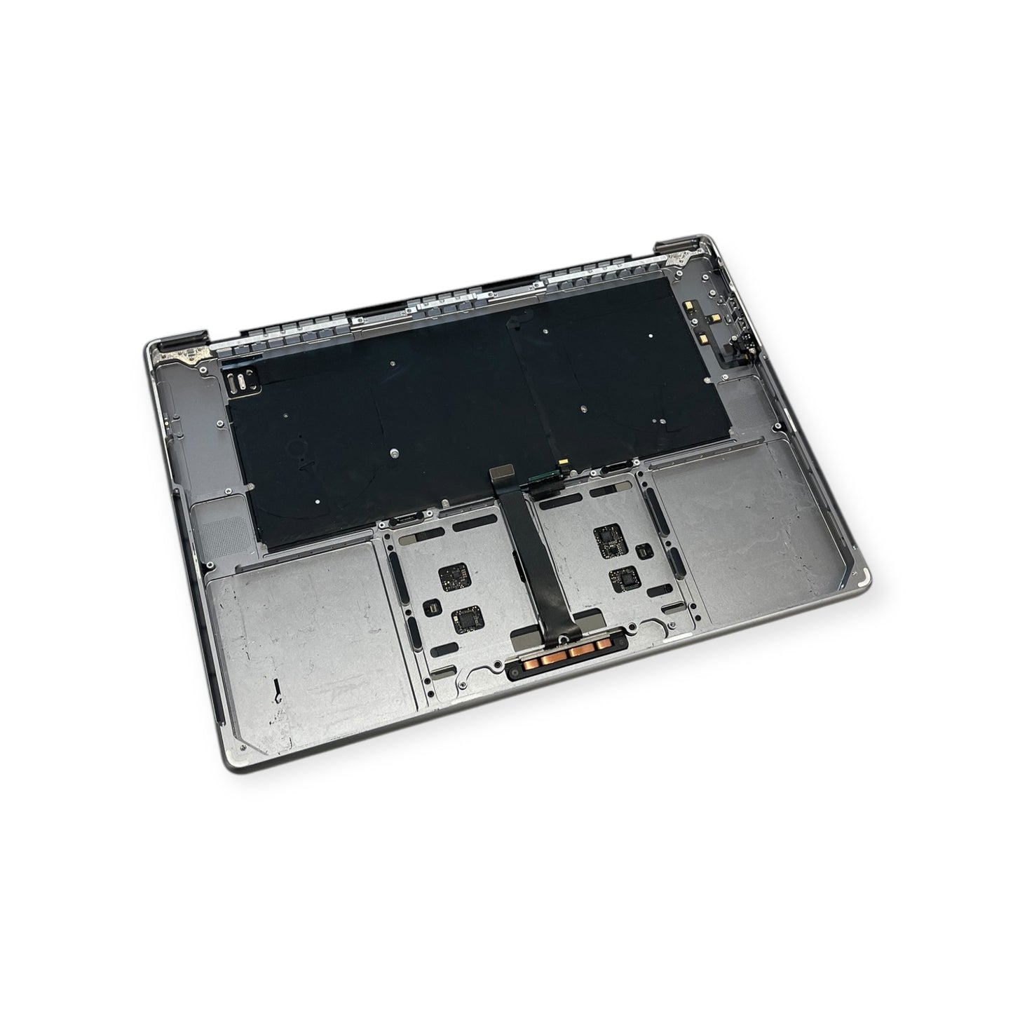 Palmrest UK keyboard for Apple MacBook Pro A2485 16" 2021 M1 With Touchpad Space Grey - Genuine Pull Part