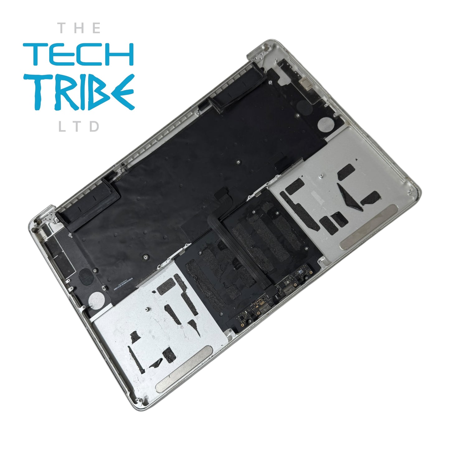 MacBook Pro Retina 15" 2015 A1398 Palmrest Keyboard, trackpad, flex Assembly - Silver - Genuine Pull Part
