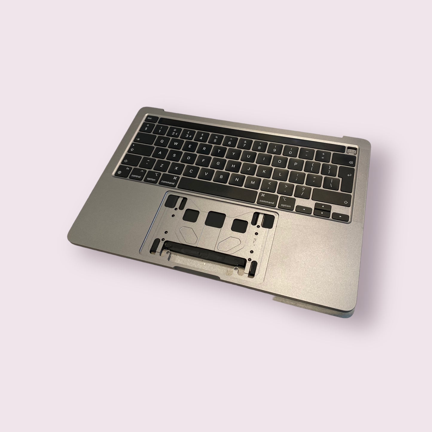 Palmrest UK keyboard for Apple MacBook Pro A2338 13.3" 2020 M1 2023 M2 Space Grey - Genuine Pull Part