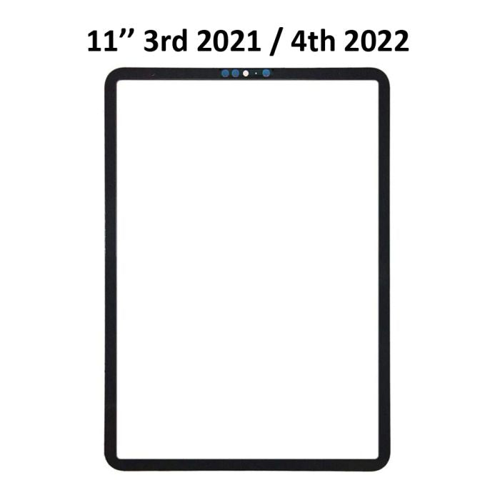 IPad Pro 11" 3rd & 4th generation Outer Glass Screen Panel with OCA