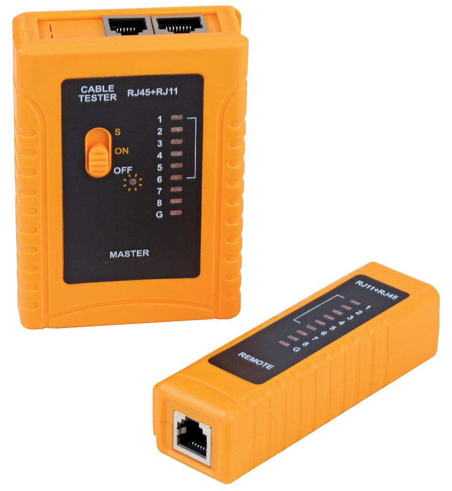 RJ45 RJ11 CAT5e CAT6 Network Cable Tester Ethernet LAN PC Wire ADSL Lead Testing Tool