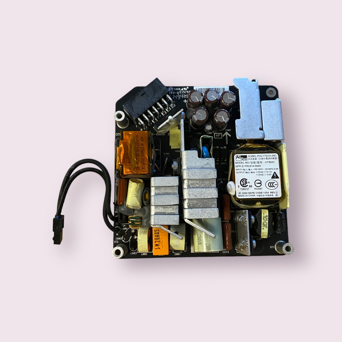Apple iMac 21.5" 2009-2012 A1311 Power Supply Unit PSU ACBELL OT8043 614-0444 - Genuine Pull Part
