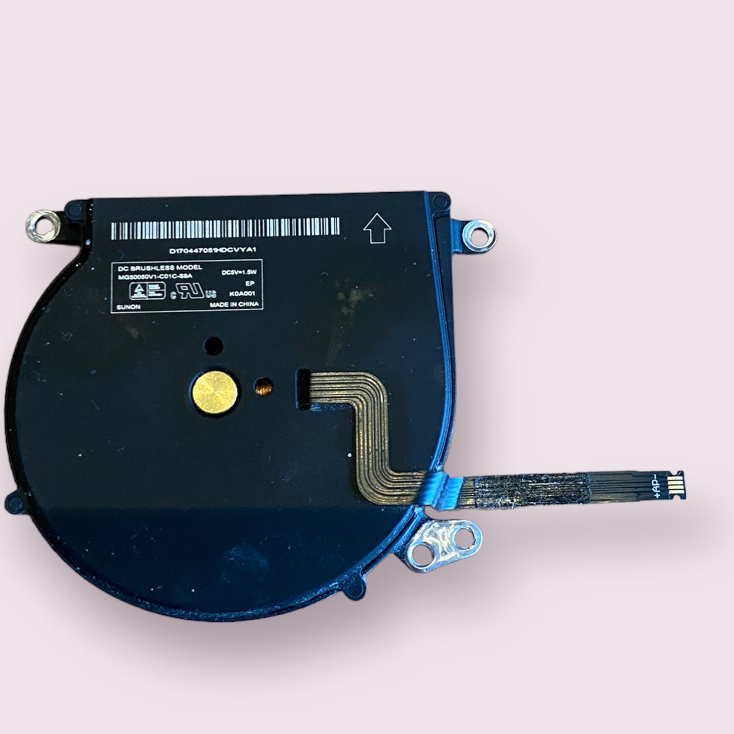 Macbook Air 11" A1370 2010-2017 Cooling Fan - Genuine Pull Part