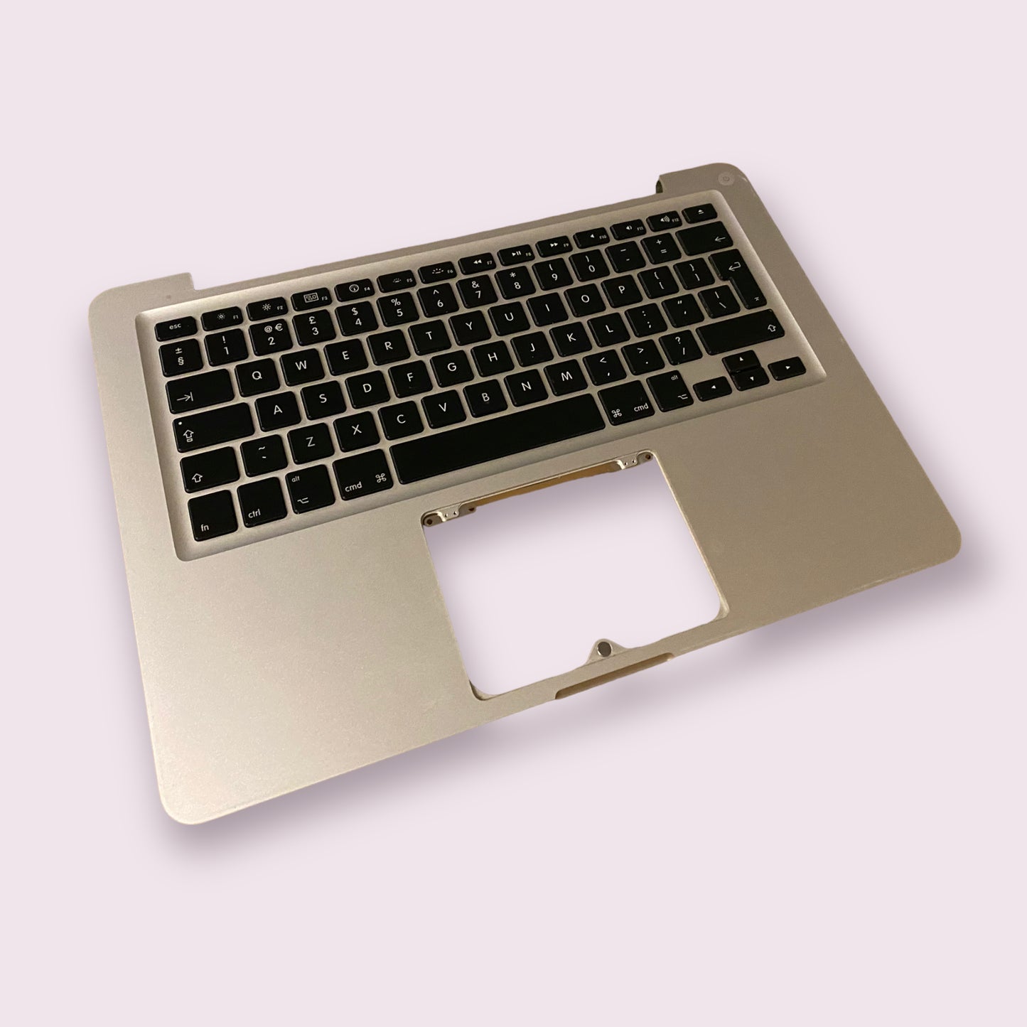 MacBook Pro 13" 2009 2010 A1278 Palmrest Keyboard Assembly Palm rest - Silver - Genuine Pull Part