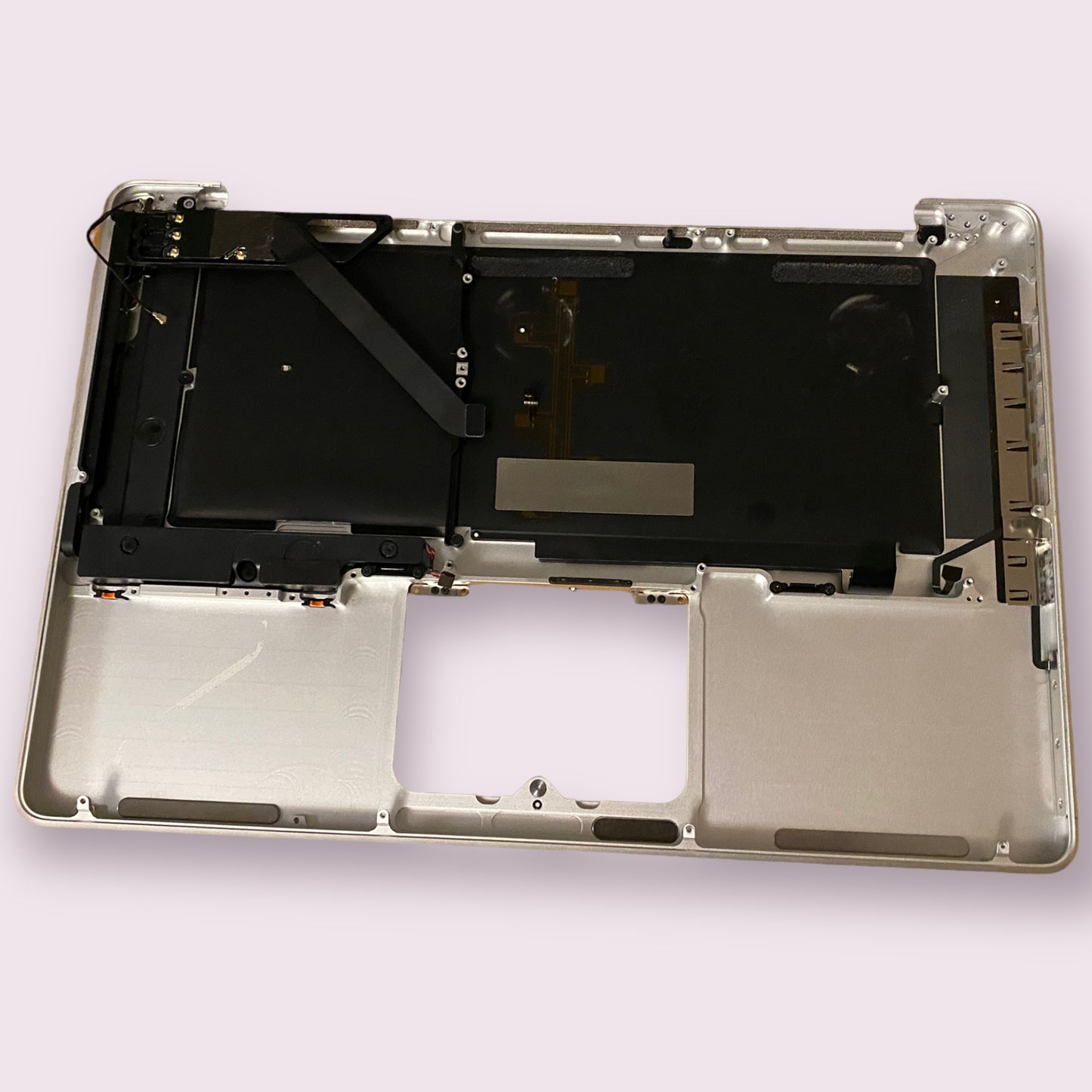 MacBook Pro 15" 2010 2011 2012 A1286 Palmrest Keyboard Assembly Palm rest - Silver - Genuine Pull Part