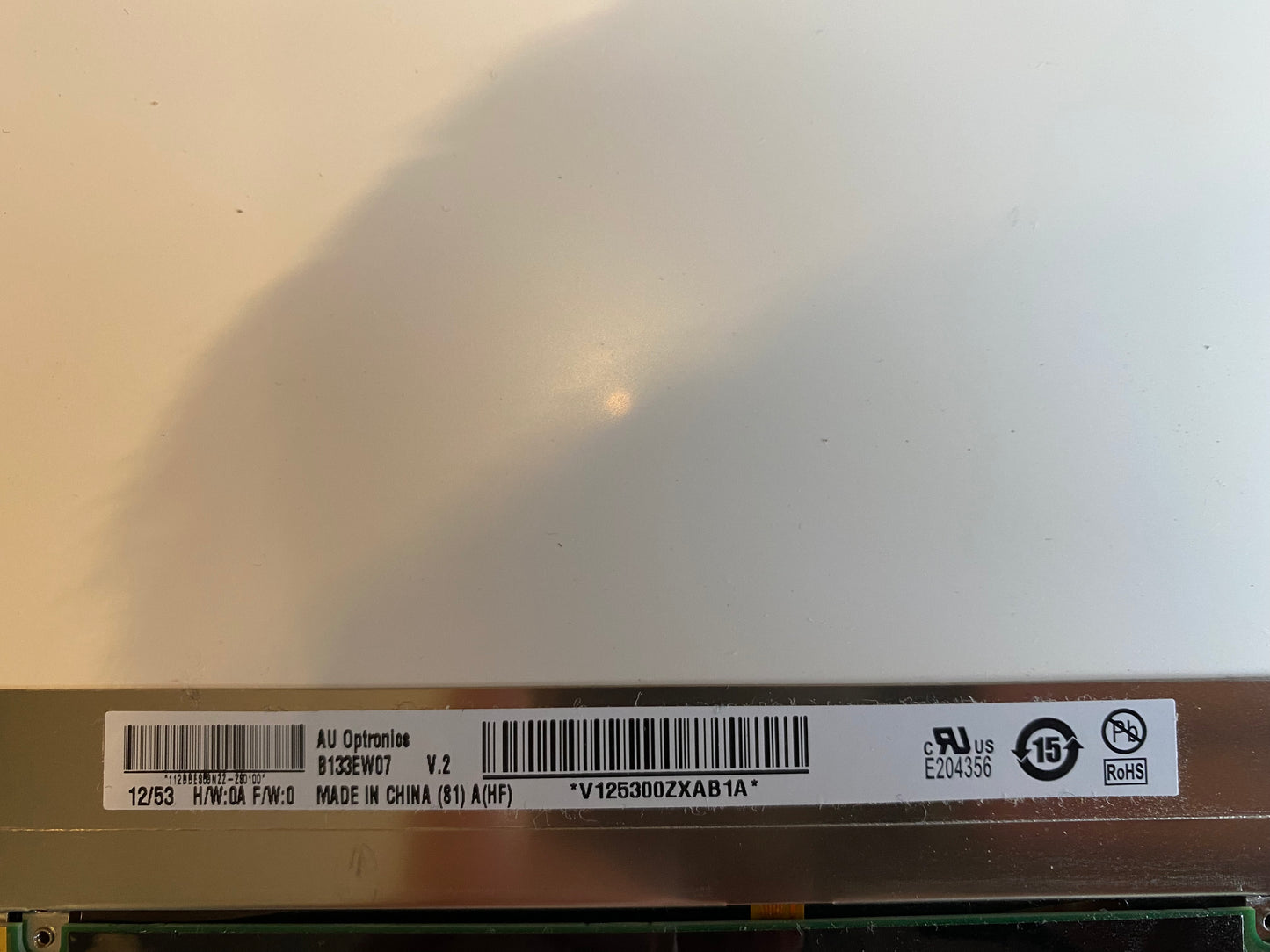 MacBook Pro A1278 13" LCD Display Screen Panel B133EW07 H/W:0A F/W:0 - Genuine Pull Part