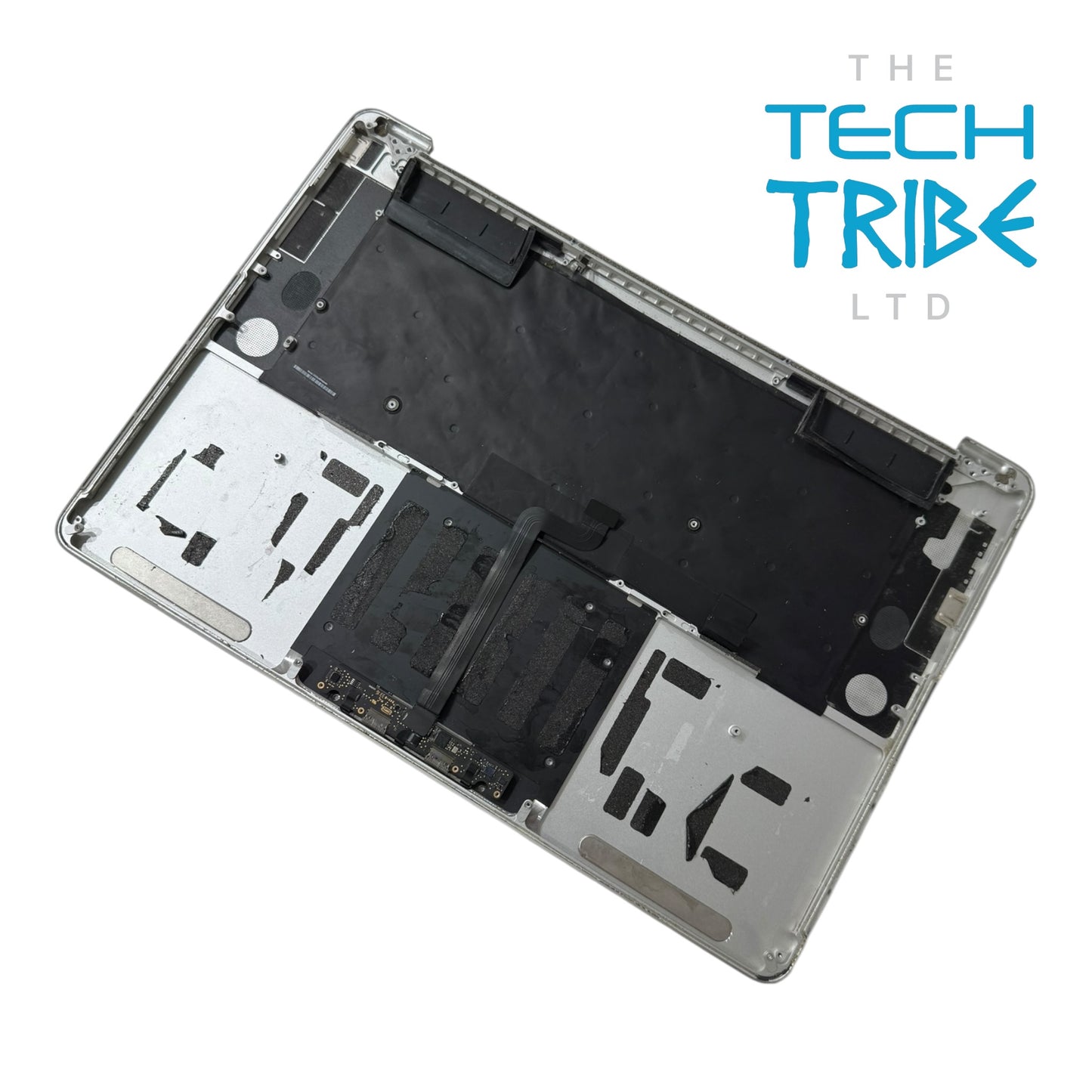 MacBook Pro Retina 15" 2015 A1398 Palmrest Keyboard, trackpad, flex Assembly - Silver - Genuine Pull Part
