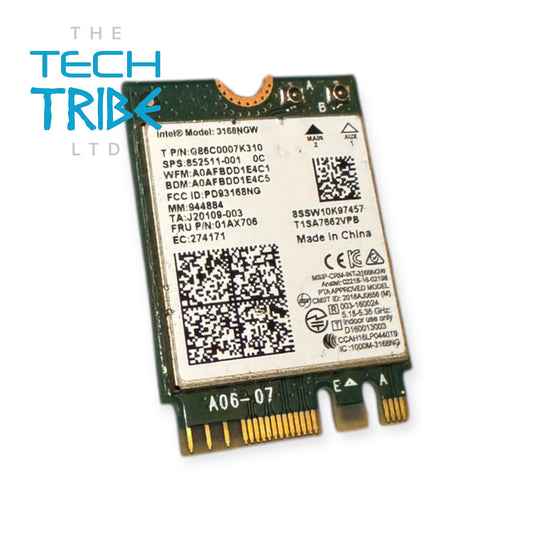 HP Pavilion 14-BK bk052sa WIFI Card replacement INTEL 3168NGW Q86C0007K310- Genuine Pull Part