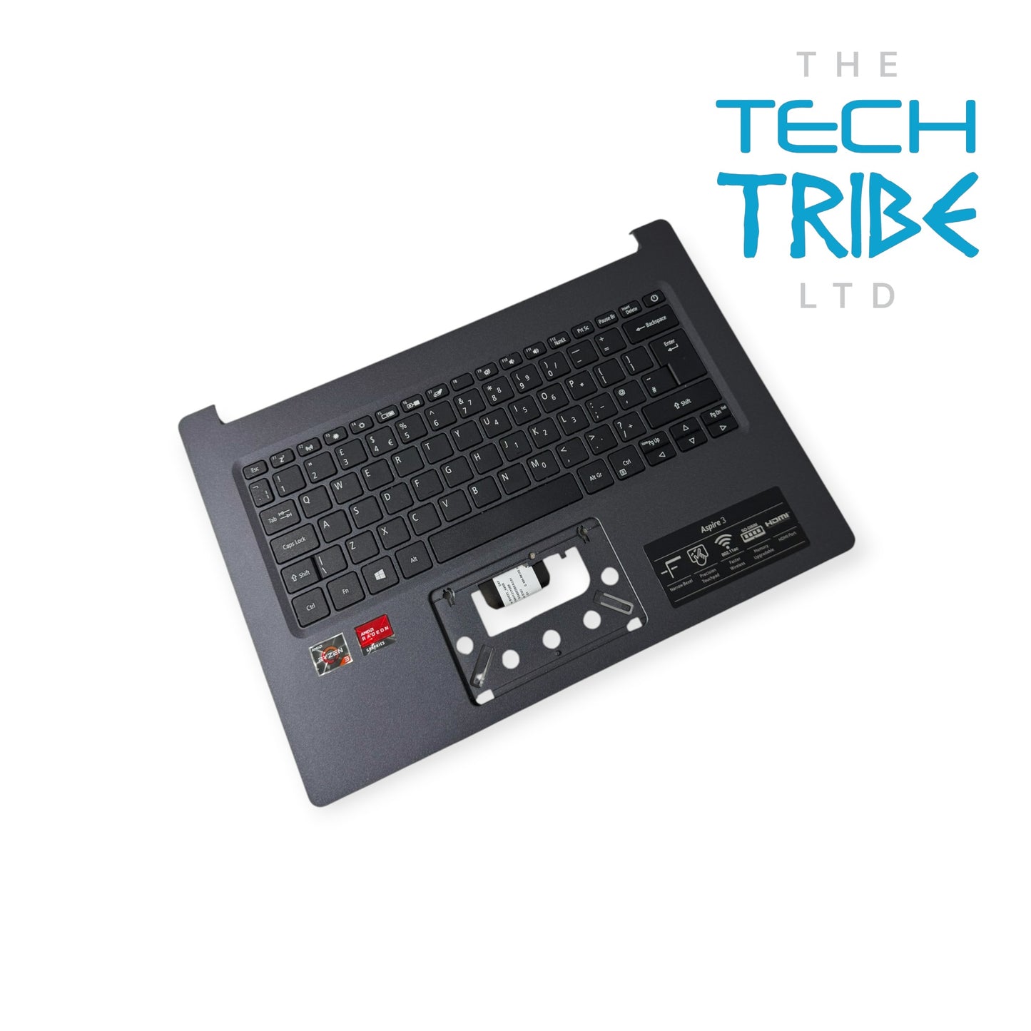 Acer Aspire 3 A314 N20Q1  Laptop Keyboard Palmrest top case replacement Blalck - Grade B - Genuine Pull Part