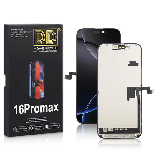DD For Apple iPhone 16 Pro Max Replacement Soft OLED Display Touch Screen assembly Digitizer