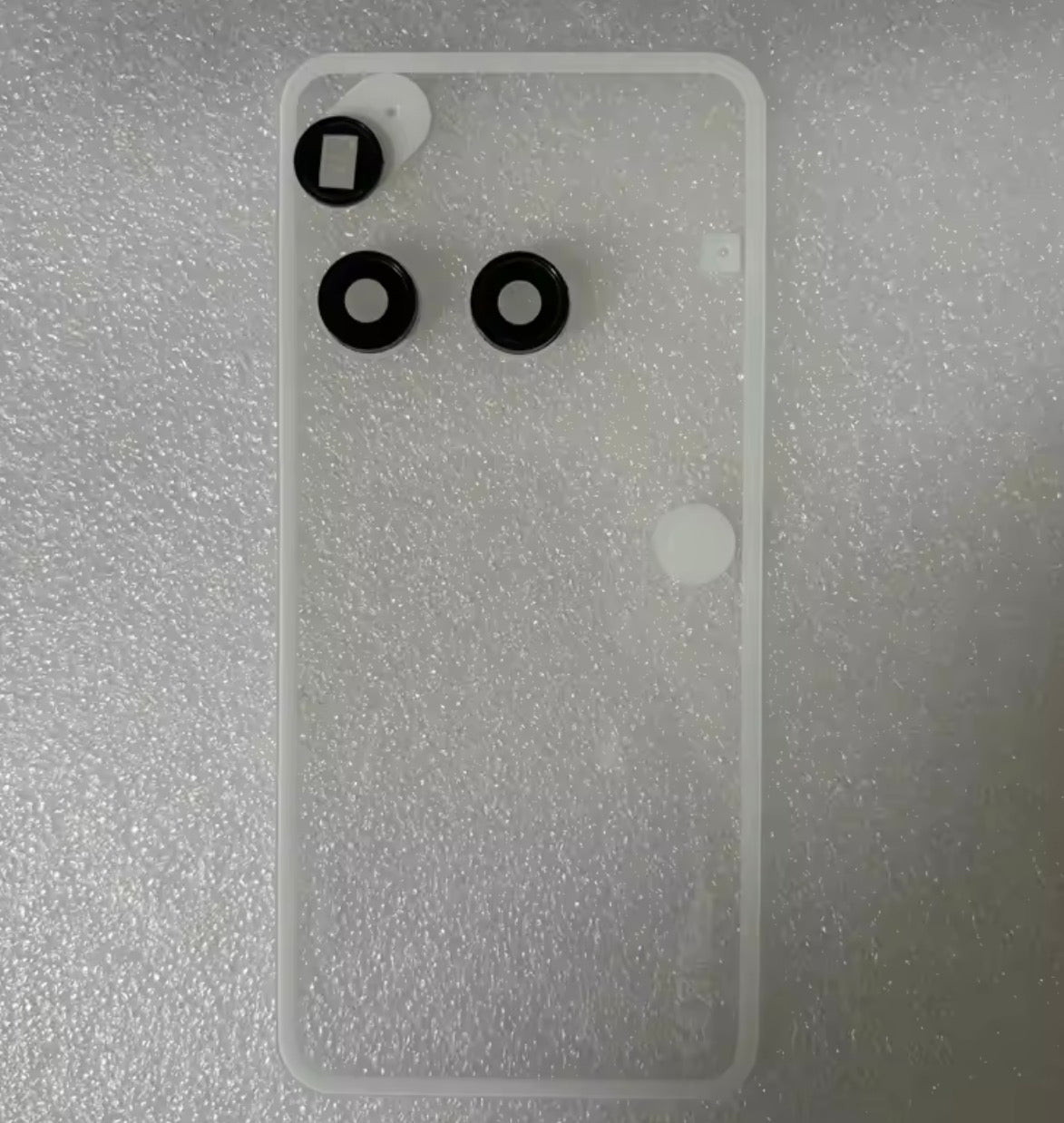 Rear Glass Battery Door For Nothing Phone 3 A024 Back Housing Cover Camera Lens
