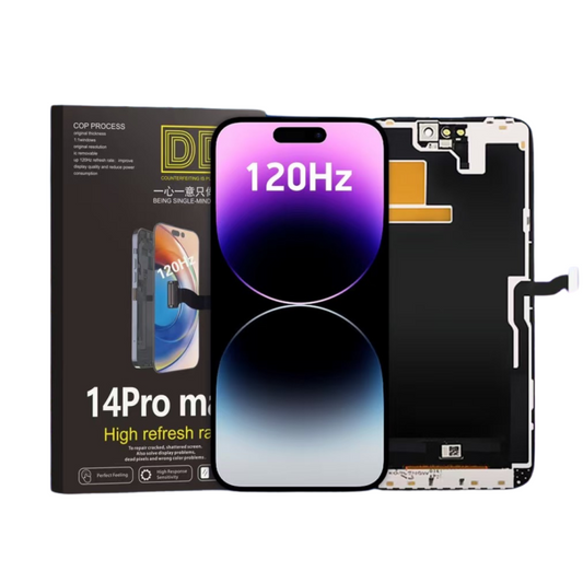 DD For Apple iPhone 14 Pro Max Replacement Soft OLED Display Touch Screen assembly Digitizer