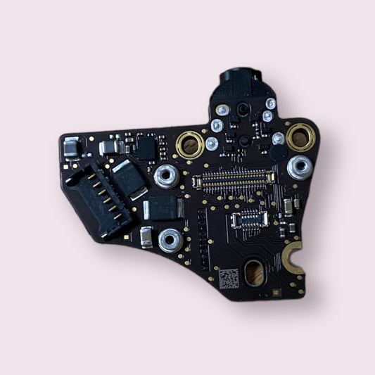 MacBook Air 13" A1932 2018 2019 headphone jack I/O audio board 820-01124- Black- Genuine Pull Part