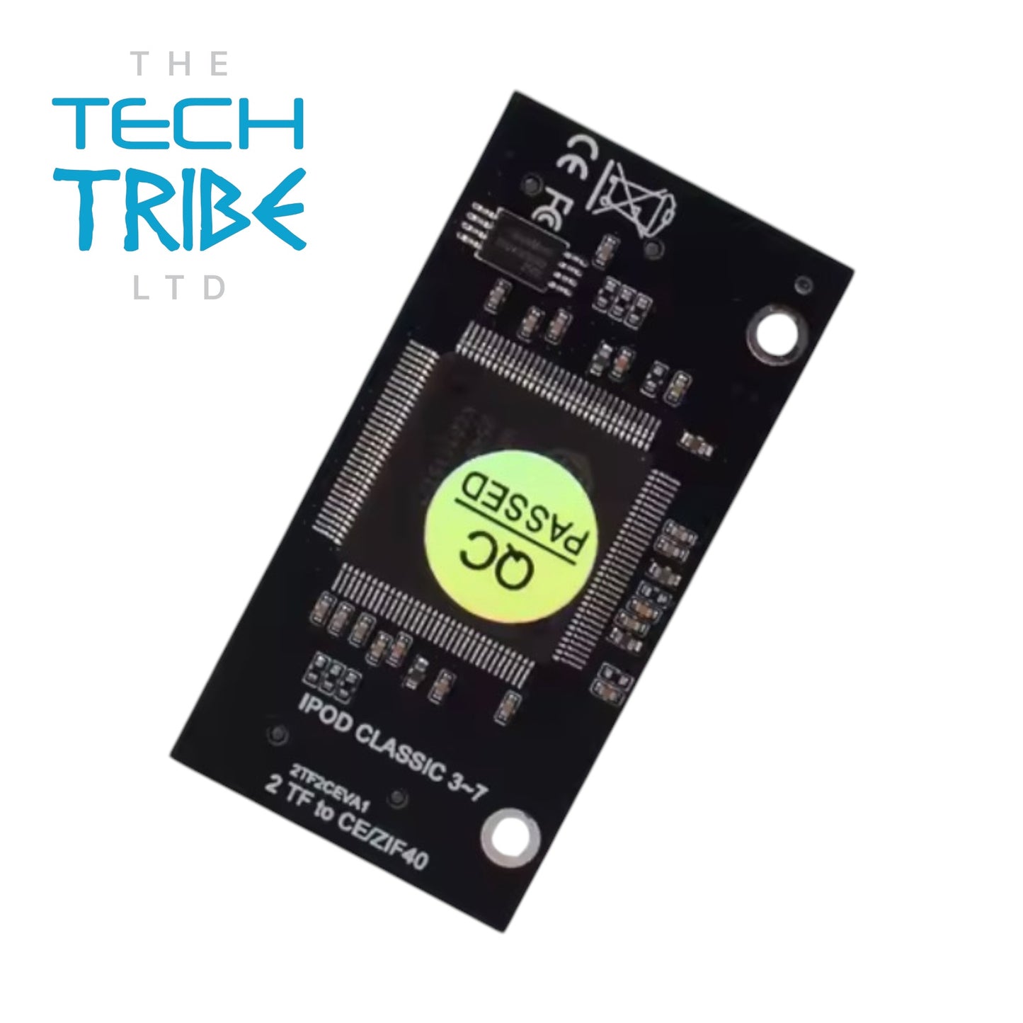 Dual Micro SD Card Converter TF To CE ZIF Adapter PC DVR NVR NAS IFlash Micro SD Upgrade iPod 3rd 4th 5th 6th 7th Gen Classic Video Logic Board