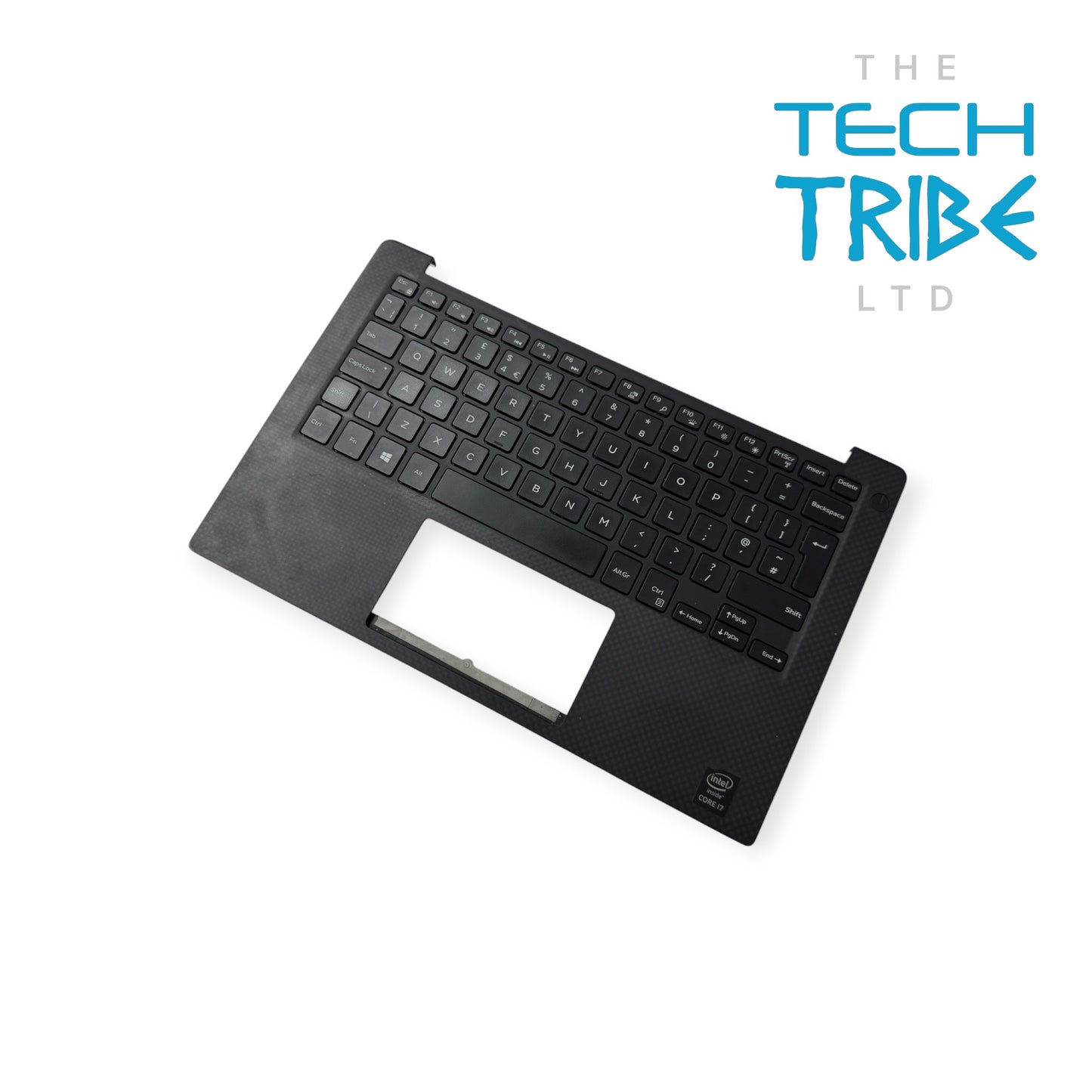 Dell XPS 13 9350 P54G Laptop Keyboard Palmrest top case replacement Black 0C62CF - Grade B - Genuine Pull Part