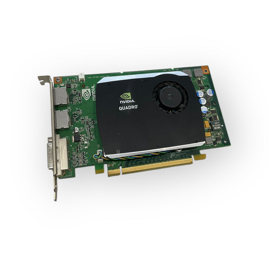 Nvidia Quadro FX 580 512MB GDDR3 RAM DVI-I Dual DisplayPort PCI-E 2.0 Desktop Video Graphics Card - USED
