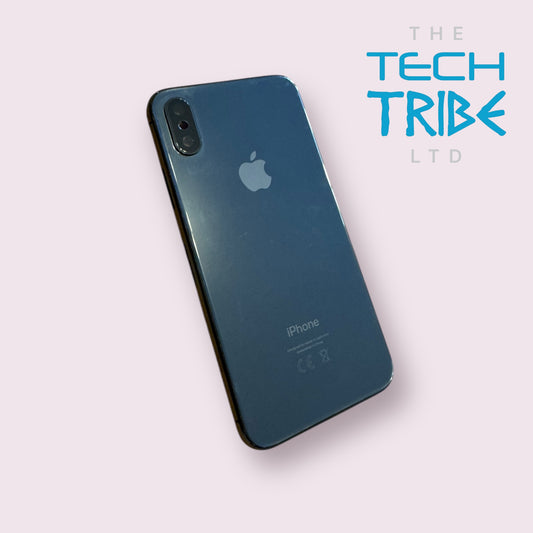 Apple iPhone XS Rear housing back cover Space Grey Black - Genuine Pull Part - Grade B