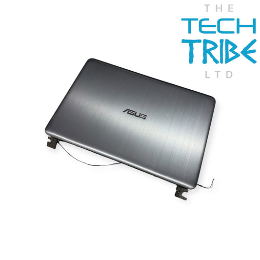 ASUS VivoBook L403N Lcd Cover Rear Lid top case Silver - Genuine Pull Part