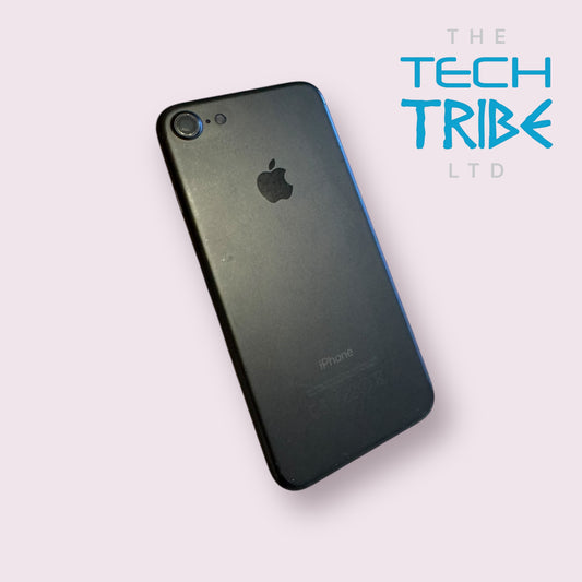 Apple iPhone 7 Rear housing back cover Black - Genuine Pull Part - Grade B