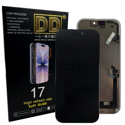 DD For Apple iPhone 17 Replacement Soft OLED Display Touch Screen assembly Digitizer