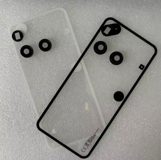 Rear Glass Battery Door For Nothing Phone 3 A024 Back Housing Cover Camera Lens