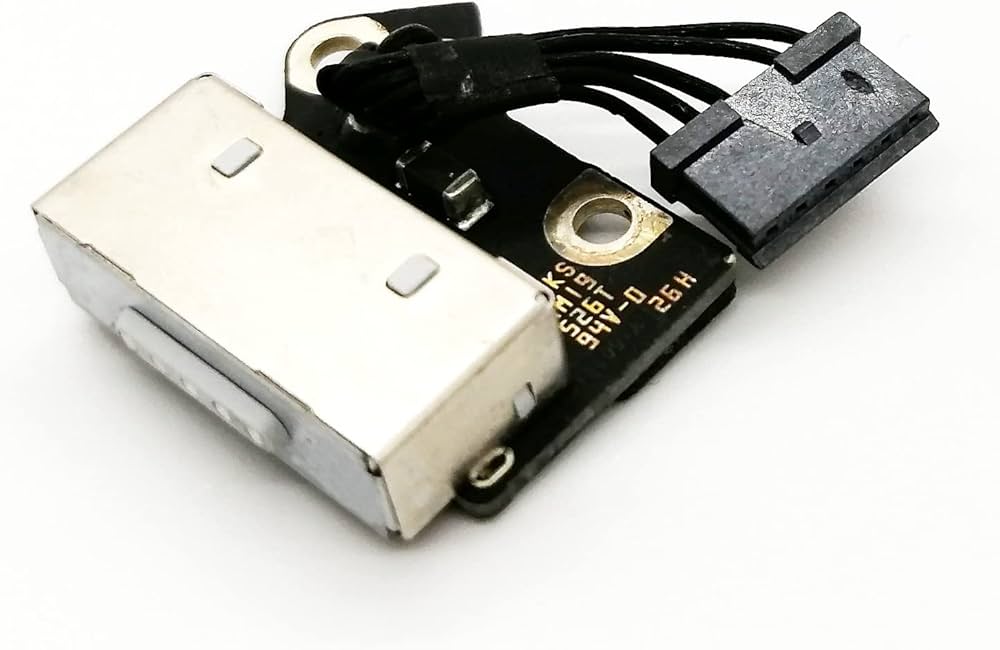 DC-IN Magsafe 2 Power Jack Board Macbook Pro 15" 2012 2013 2014 2015 A1398 820-3109-A 923-0096