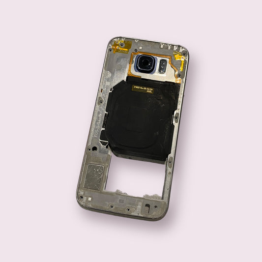 Samsung Galaxy S6 SM-G920F Mid frame centre bezel - Genuine Pull Part - Grade B
