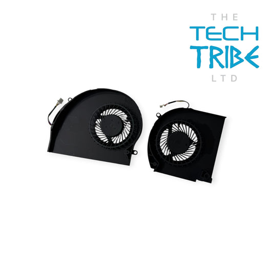 Dell Alienware 17 R5 P31E002 CPU Cooling Fan Set 0W0J86- Genuine Pulled Part