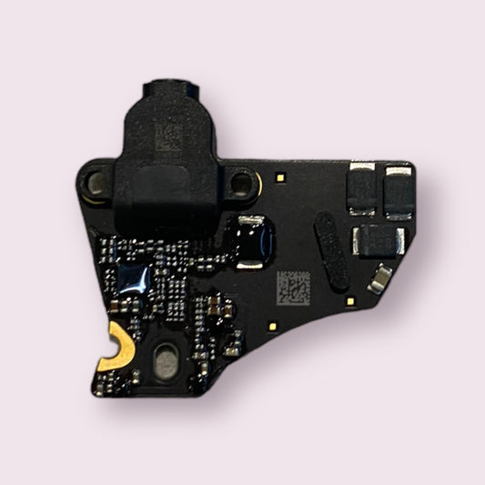 MacBook Air 13" A2179 2020 headphone jack I/O audio board 820-01992-A- Black- Genuine Pull Part