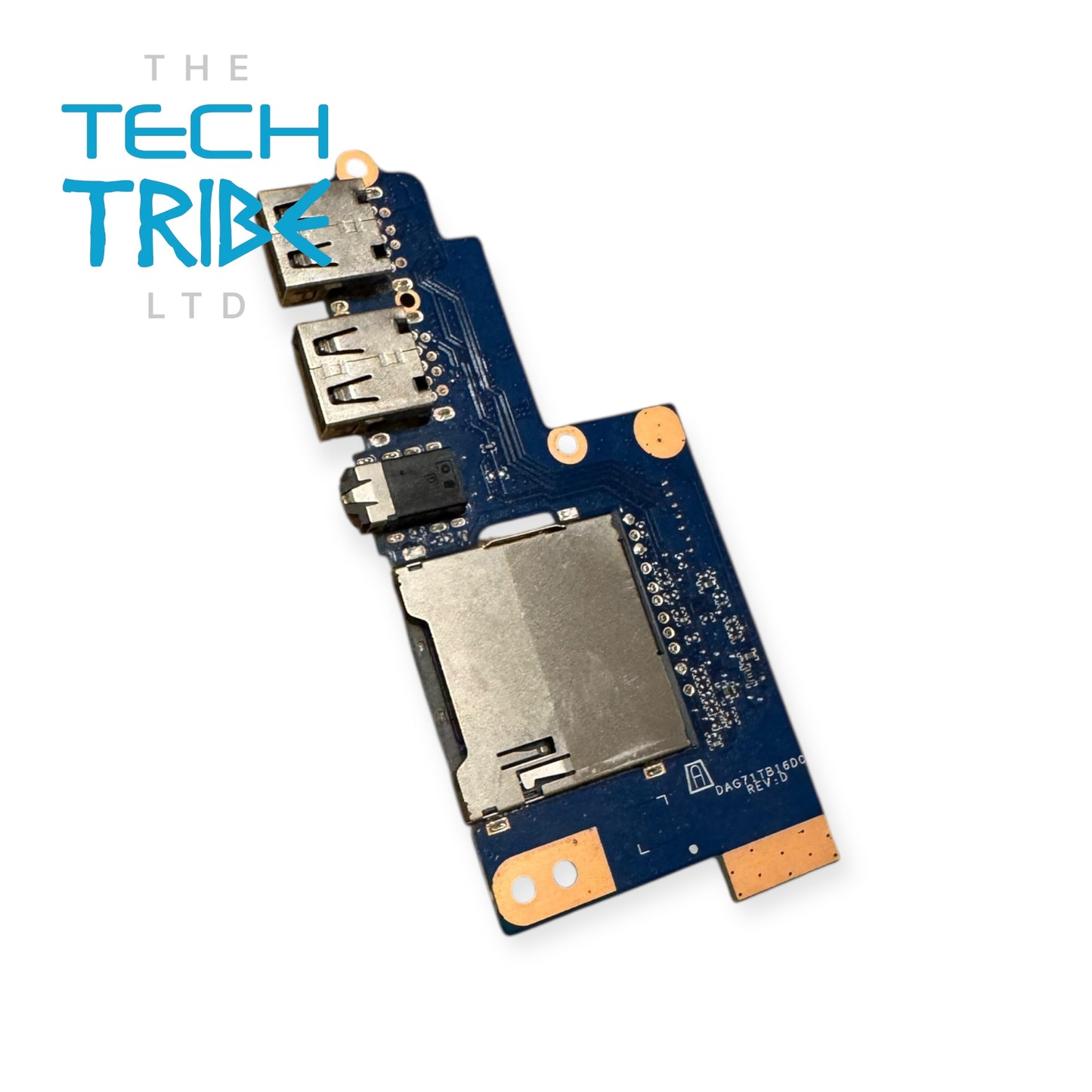 HP 14-BK 14-BP 15-CC USB, Audio port, Card Reader Sub Board DAG71TB16D0 - Genuine Pull Part