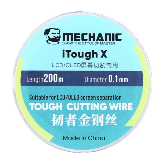 Mechanic iTough X steel cutting wire for phone screen LCD OLED refurb