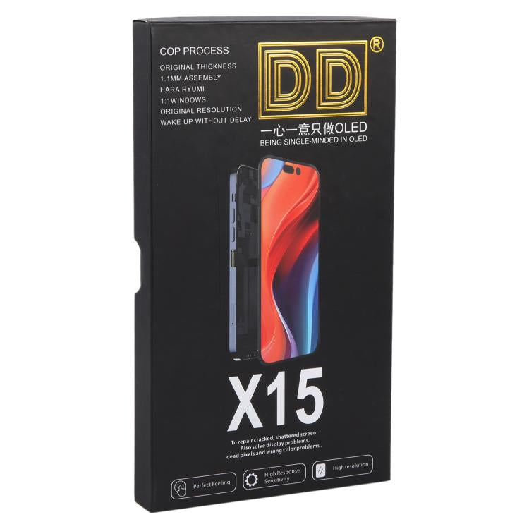 DD For Apple iPhone 15 Replacement Soft OLED Display Touch Screen assembly Digitizer