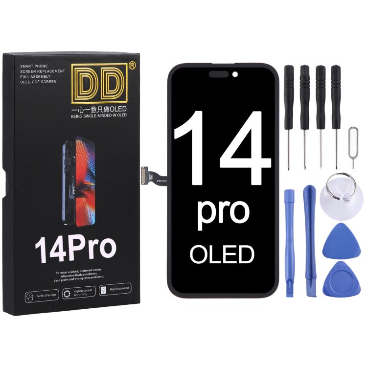 DD For Apple iPhone 14 Pro Replacement Soft OLED Display Touch Screen assembly Digitizer