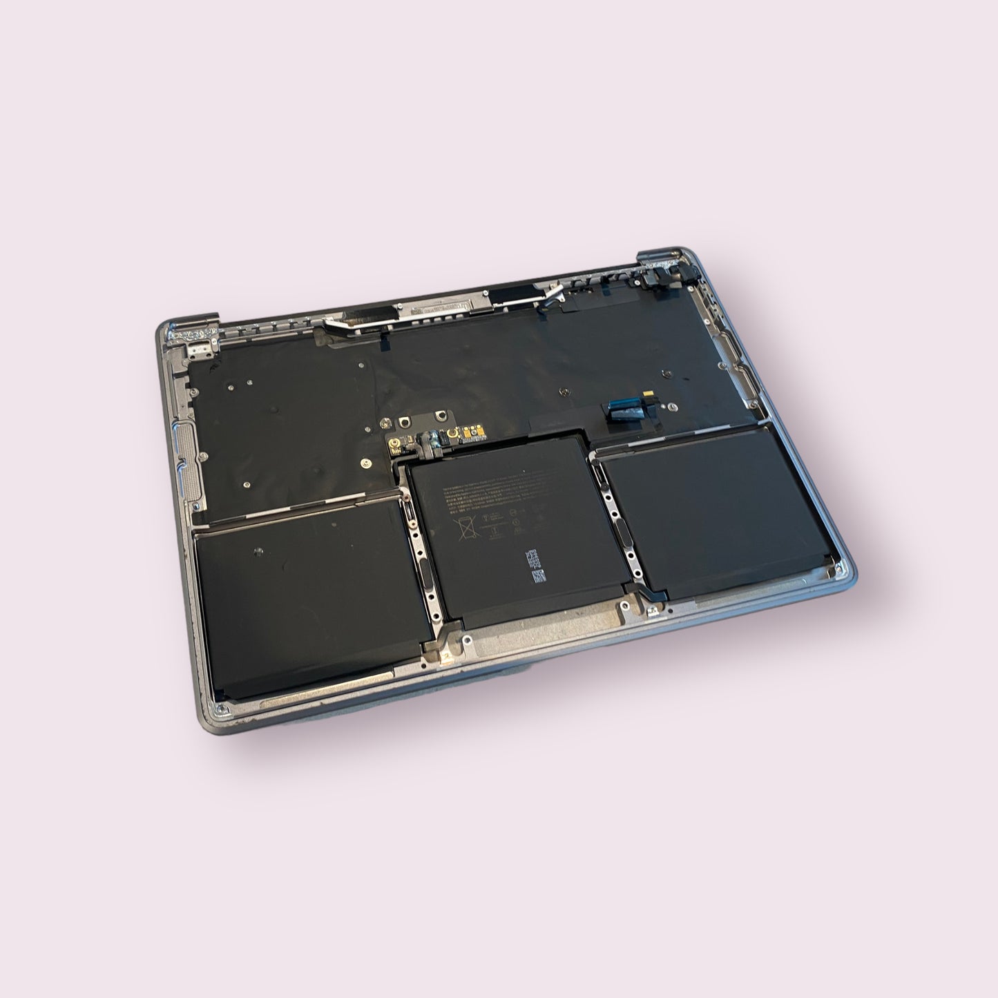 Palmrest UK keyboard for Apple MacBook Pro A2338 13.3" 2020 M1 2023 M2 Space Grey - Genuine Pull Part