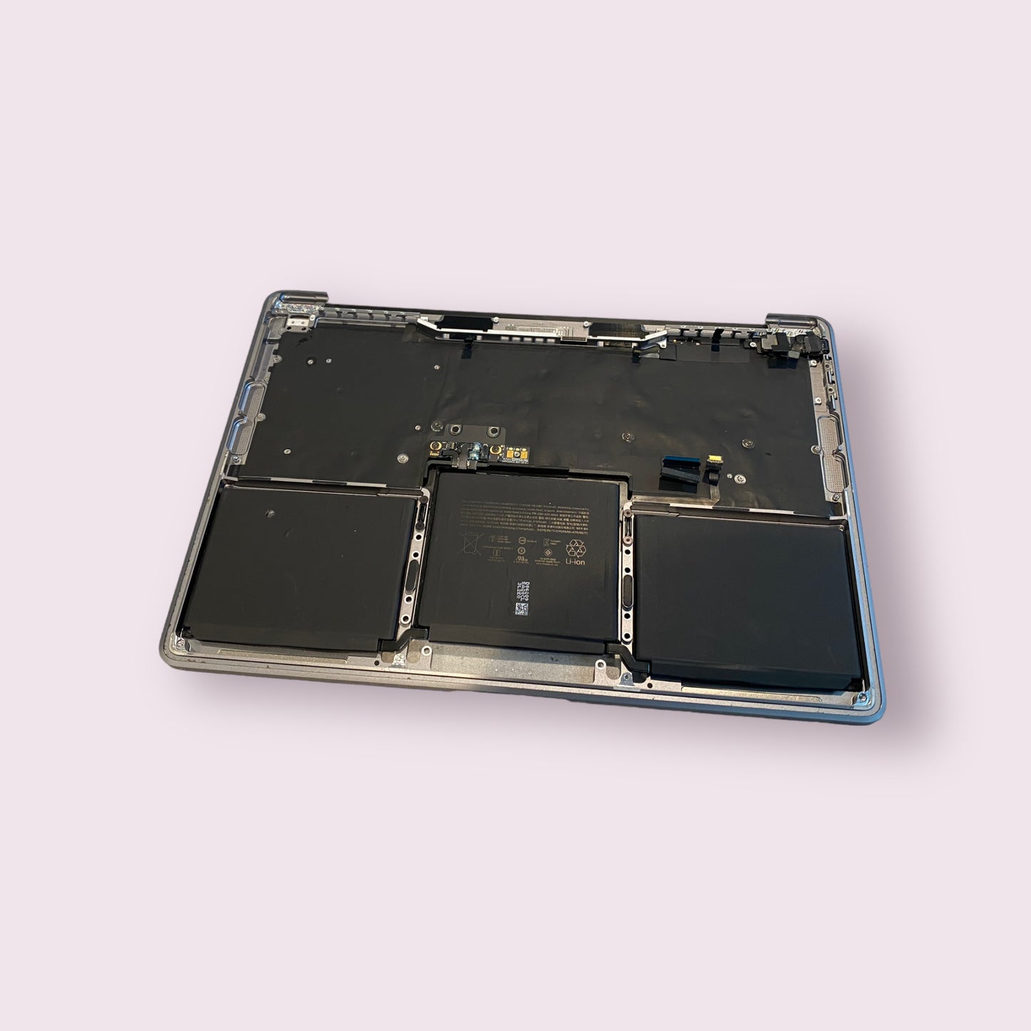 Palmrest UK keyboard for Apple MacBook Pro A2338 13.3" 2020 M1 2023 M2 Space Grey - Genuine Pull Part