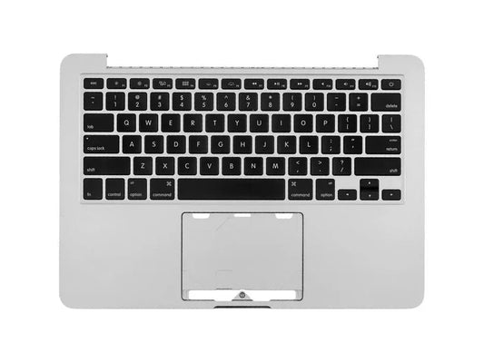 MacBook Pro Retina 13" 2012 2013 A1425 Palm rest Keyboard Assembly - Silver - Genuine Pull Part