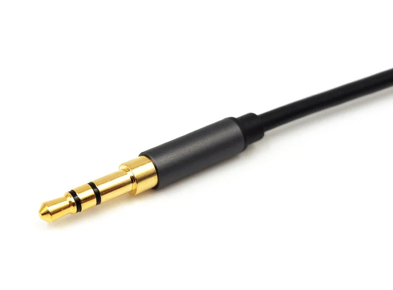 For Sennheiser AKG Beyerdynamic Audio-technica SONY Replaceable Headphone Repair Audio Cable Repair 3 Pole jack