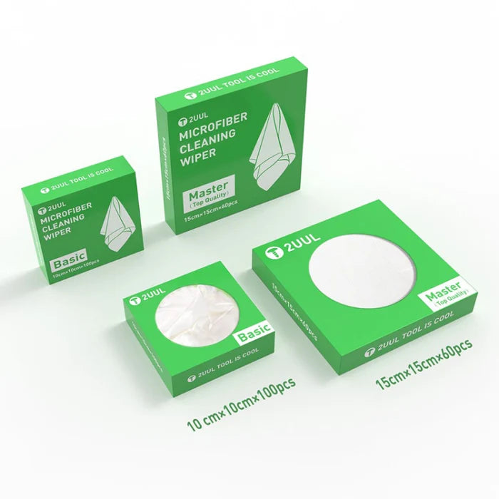 2UUL Microfiber Cleaning Wipe 15cm x 15cm Wiper