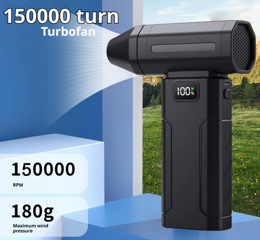 X8 Brushless Turbo Fan Blower 150,000RPM Powerful Electric Air Dust Blower Vacuum Duster Cleaner Portable Air Tool