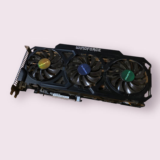 GIGABYTE Radeon R9 280X WindForce 3X OC 3GB DDR5 RAM Desktop PCIE Graphics Card